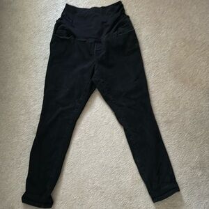 MATERNITY PETITE BLACK OLD NAVY JEANS